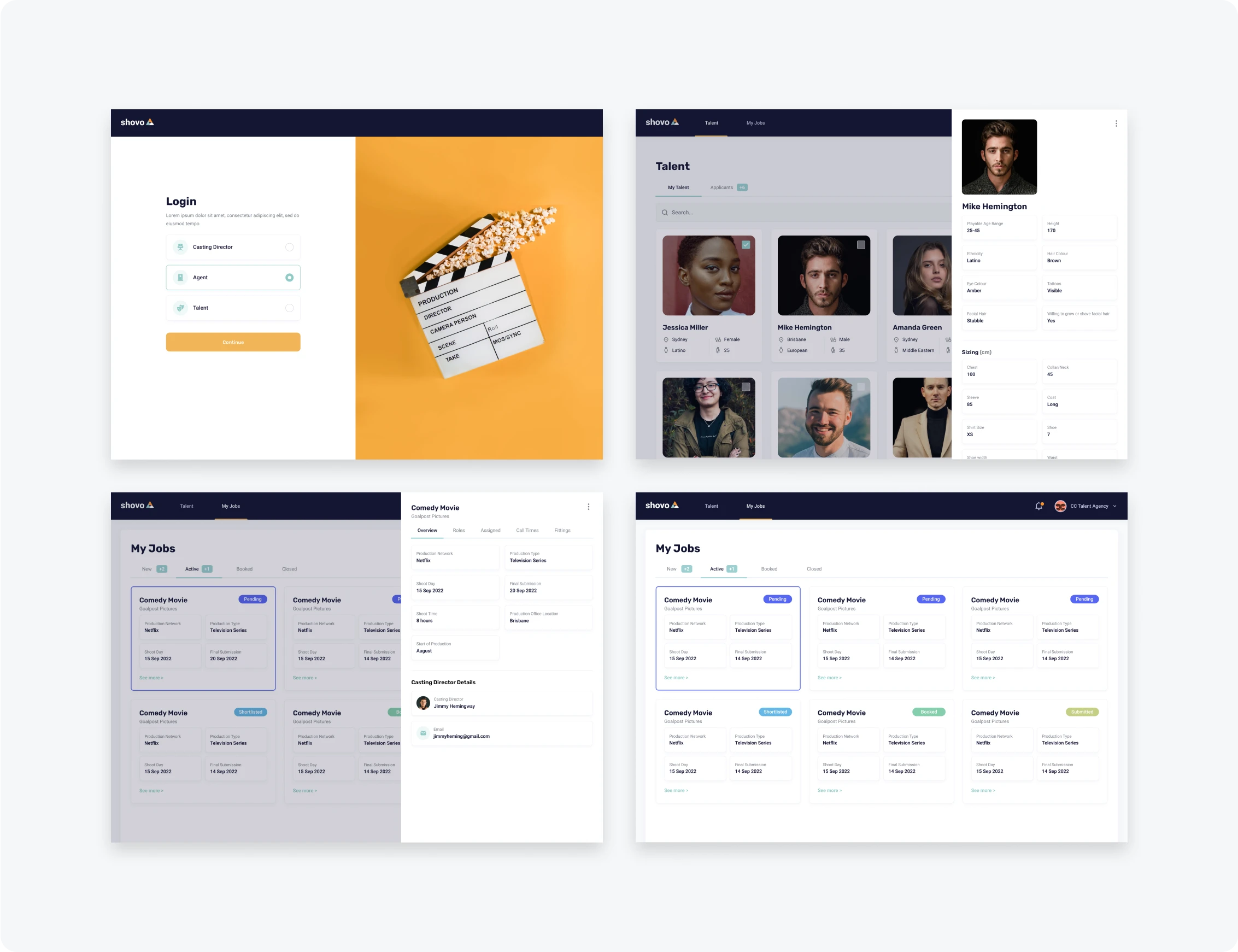 Веб-платформа для современного кастинга актеров